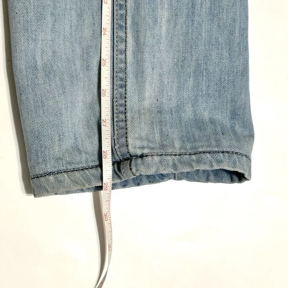 Diesel Adidas Jeans Viker Ad Tag Size 29x34 Actual 30x29 Distressed Blue Denim - Picture 13 of 16